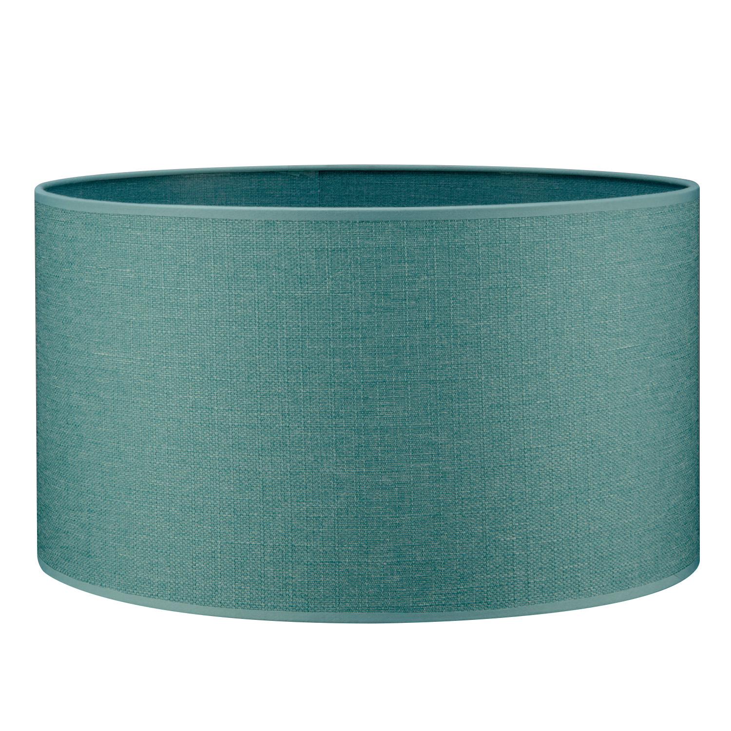 Home sweet home lampenkap Canvas 40 - turquoise blauw